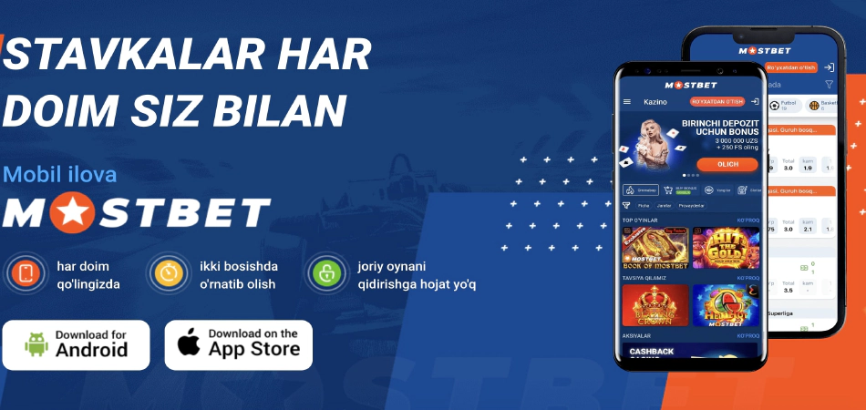 Android/iOS qurilmalari uchun Mostbet ilovasini o'rnatish bo'yicha yo'riqnomalar